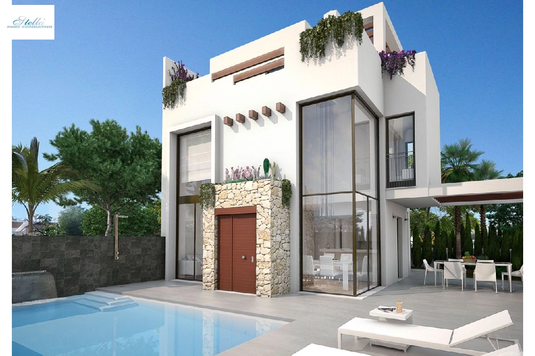 villa en Rojales en vente, construit 159 m², estado nuevo, terrain 173 m², 3 chambre, 3 salle de bains, piscina, ref.: HA-RON-360-E03-1