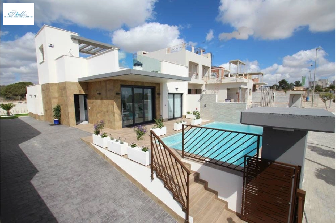 villa en Los Belones(Murcia) en vente, construit 168 m², estado nuevo, aire acondicionado, terrain 430 m², 3 chambre, 2 salle de bains, piscina, ref.: HA-LBN-110-E01-2