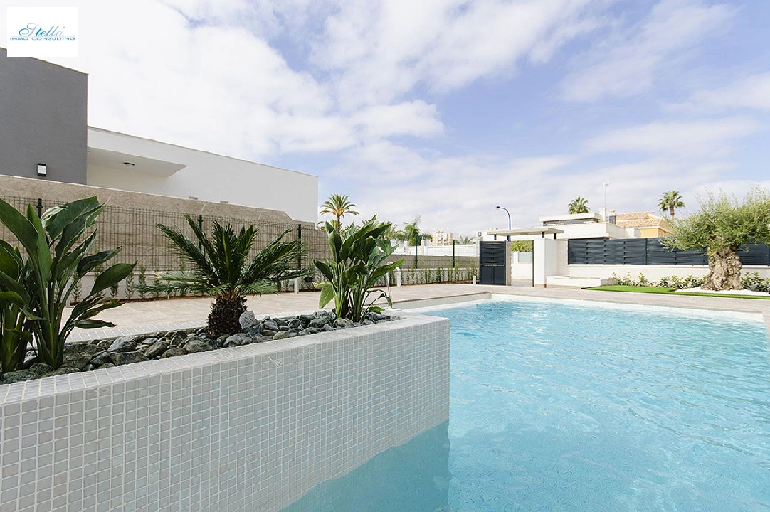 villa en Los Belones(Murcia) en vente, construit 207 m², estado nuevo, aire acondicionado, terrain 430 m², 4 chambre, 3 salle de bains, piscina, ref.: HA-LBN-110-E03-3