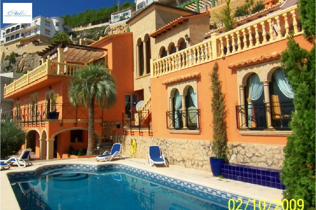 villa en Javea(Montgo) en vente, construit 450 m², terrain 1200 m², 6 chambre, 6 salle de bains, piscina, ref.: SV-3281-1