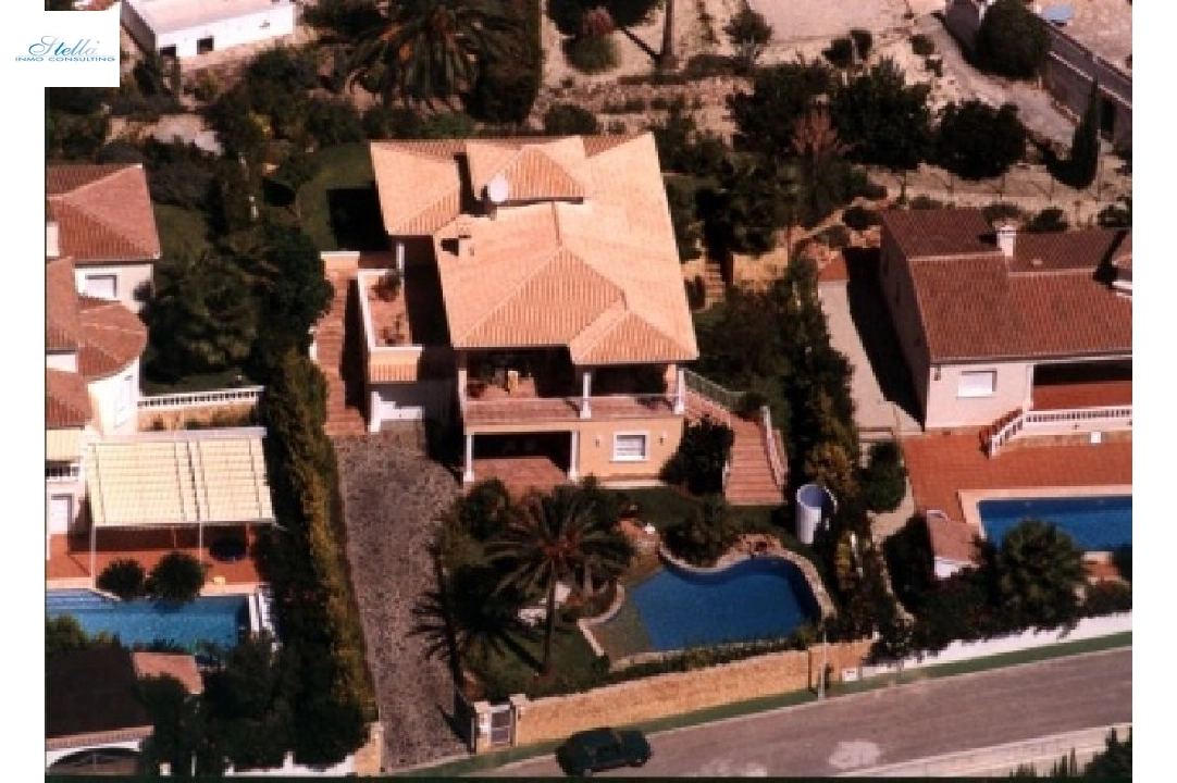 villa en Moraira(Club Moraira) en vente, construit 220 m², ano de construccion 2000, + calefaccion suelo, aire acondicionado, terrain 800 m², 4 chambre, 3 salle de bains, piscina, ref.: BI-MT.H-523-34