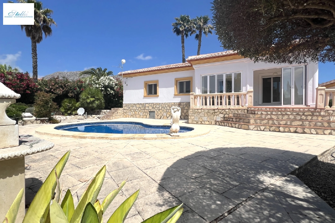 villa en Beniarbeig en vente, construit 148 m², ano de construccion 2004, estado bien cuidado, + calefaccion suelo, aire acondicionado, terrain 918 m², 3 chambre, 2 salle de bains, piscina, ref.: SC-T0624-7