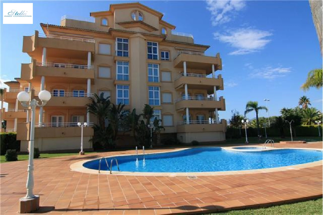 appartement en Oliva(Oliva Nova Golf) en vente, construit 64 m², ano de construccion 2003, aire acondicionado, 1 chambre, 1 salle de bains, piscina, ref.: U-4110-1