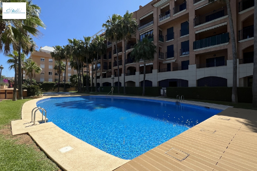 appartement en Denia(Centro) en location de vacances, construit 84 m², estado bien cuidado, + KLIMA, aire acondicionado, 1 chambre, 2 salle de bains, piscina, ref.: T-1318-29