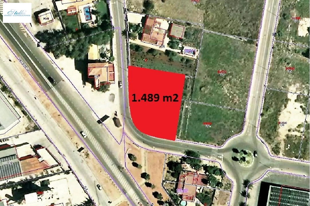 terrain en El Vergel(Salobres) en vente, terrain 1489 m², ref.: GC-0819-2