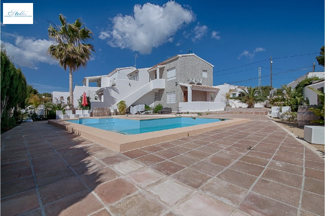 villa en Calpe(Carrio) en vente, construit 312 m², terrain 1010 m², 6 chambre, 5 salle de bains, piscina, ref.: AM-11289DA-3700-4