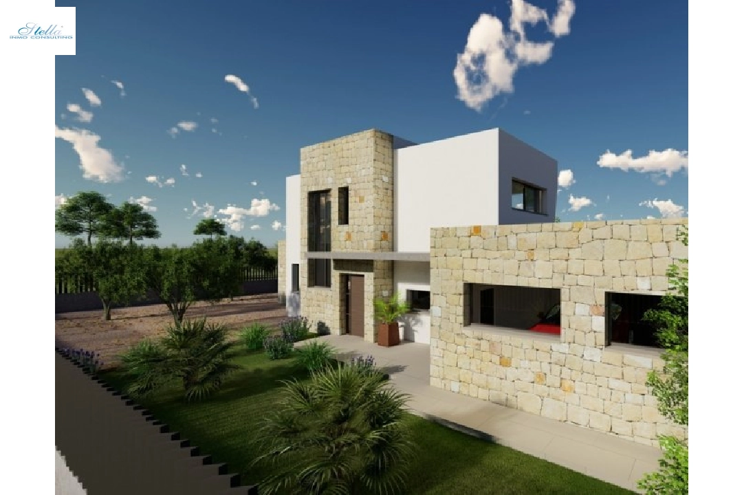 villa en Calpe(Buenavista) en vente, construit 220 m², ano de construccion 2019, aire acondicionado, terrain 850 m², 4 chambre, 3 salle de bains, piscina, ref.: BI-CA.H-413-2