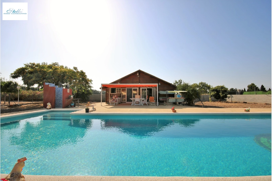 villa en Els Poblets en vente, construit 232 m², ano de construccion 1998, + KLIMA, aire acondicionado, terrain 11310 m², 4 chambre, 2 salle de bains, piscina, ref.: GC-3119-26