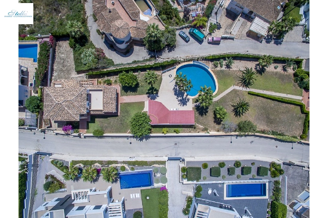 villa en Moraira(Sol park) en vente, construit 306 m², terrain 2403 m², 5 chambre, 5 salle de bains, piscina, ref.: AM-11374DA-3700-12