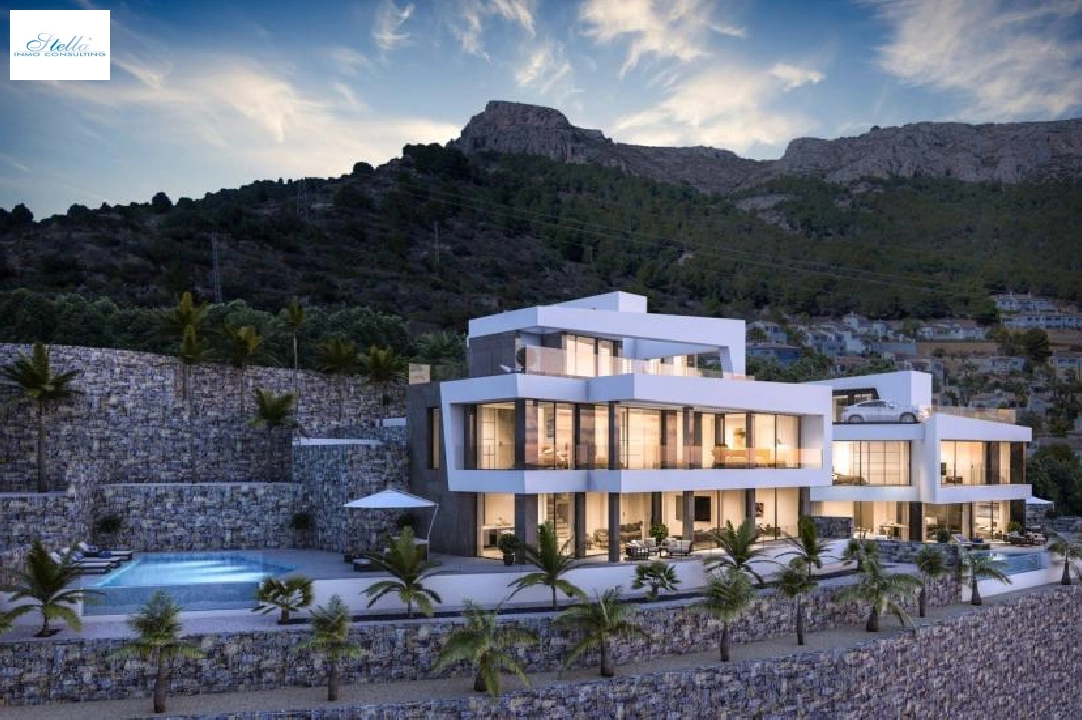 villa en Calpe en vente, construit 410 m², aire acondicionado, terrain 820 m², 4 chambre, 5 salle de bains, ref.: BP-3061CAL-3