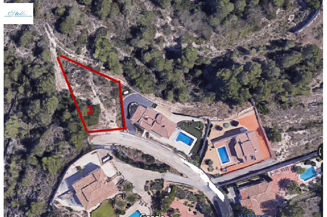 terrain en Moraira(Benimeit) en vente, aire acondicionado, terrain 1280 m², piscina, ref.: BP-3067MOR-12