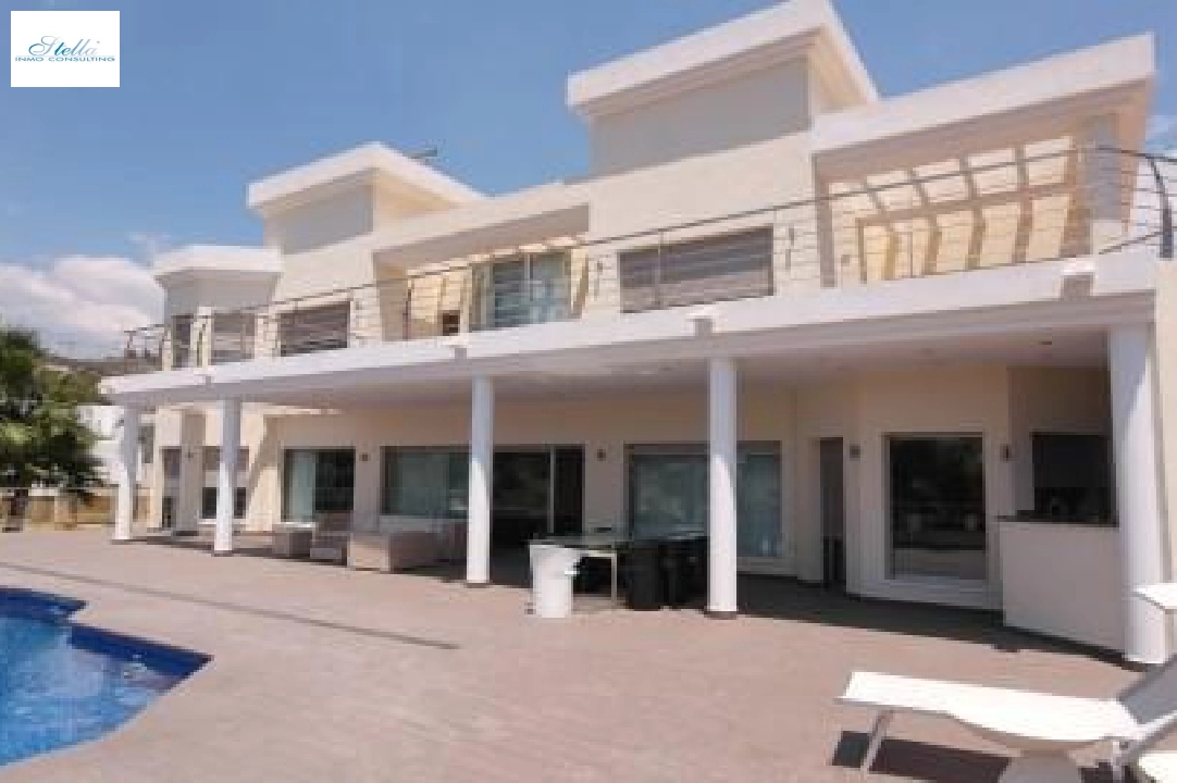 villa en Benissa en vente, construit 585 m², terrain 1843 m², 4 chambre, 5 salle de bains, piscina, ref.: COB-2005-1