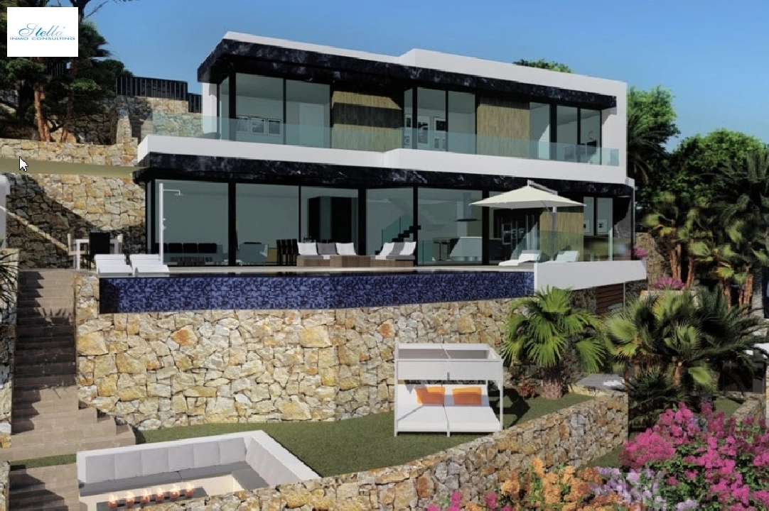 villa en Calpe(Maryvilla) en vente, construit 349 m², aire acondicionado, terrain 630 m², 4 chambre, 4 salle de bains, ref.: BP-3231CAL-4