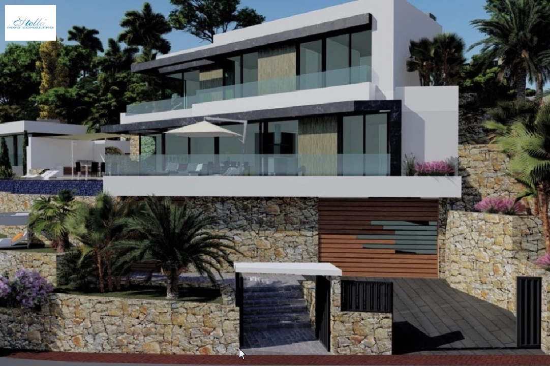 villa en Calpe(Maryvilla) en vente, construit 349 m², aire acondicionado, terrain 630 m², 4 chambre, 4 salle de bains, ref.: BP-3231CAL-6