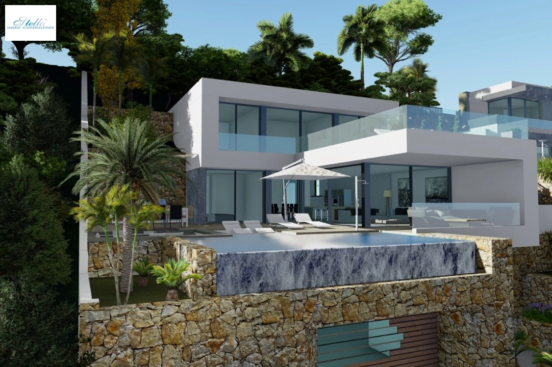 villa en Calpe(Maryvilla) en vente, construit 440 m², aire acondicionado, terrain 637 m², 4 chambre, 6 salle de bains, ref.: BP-3230CAL-11