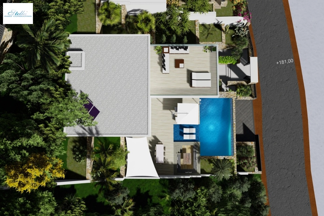 villa en Calpe(Maryvilla) en vente, construit 440 m², aire acondicionado, terrain 637 m², 4 chambre, 6 salle de bains, ref.: BP-3230CAL-8