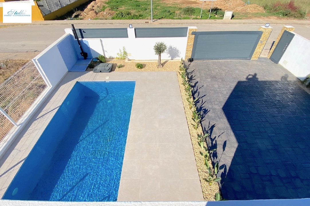 villa en El Vergel en vente, construit 149 m², ano de construccion 2020, estado nuevo, + calefaccion suelo, aire acondicionado, terrain 400 m², 3 chambre, 3 salle de bains, piscina, ref.: GC-2320-N-3