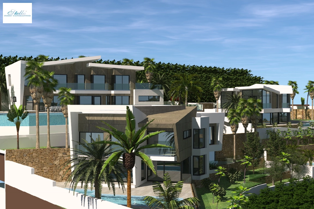 villa en Calpe en vente, construit 237 m², aire acondicionado, terrain 836 m², 4 chambre, 4 salle de bains, ref.: BP-3294CAL-1