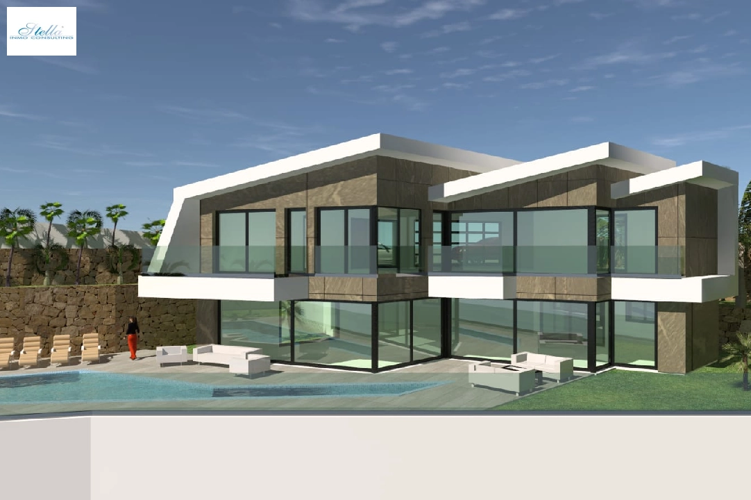 villa en Calpe en vente, construit 237 m², aire acondicionado, terrain 836 m², 4 chambre, 4 salle de bains, ref.: BP-3294CAL-22