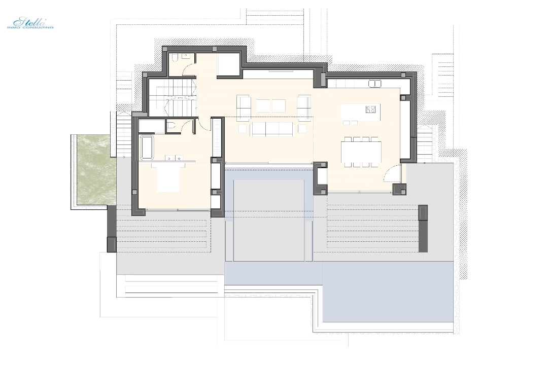villa en Javea(Granadella) en vente, construit 676 m², aire acondicionado, terrain 925 m², 5 chambre, 5 salle de bains, ref.: BP-3299JAV-9