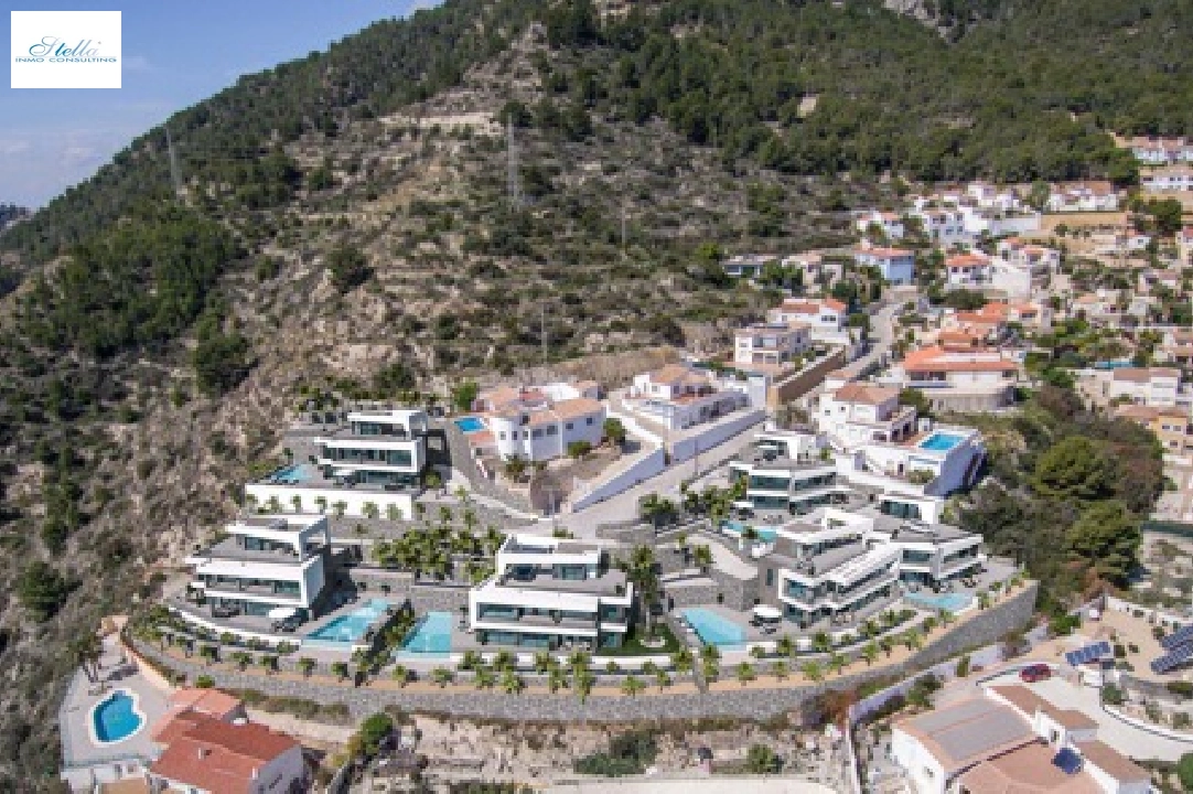 villa en Calpe en vente, construit 410 m², aire acondicionado, terrain 675 m², 4 chambre, 4 salle de bains, piscina, ref.: CA-H-1371-AMB-6