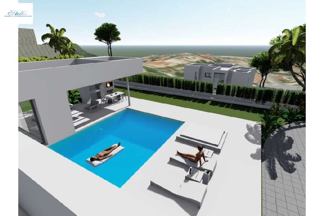 villa en Calpe(Canuta Baja) en vente, construit 369 m², aire acondicionado, terrain 1252 m², 4 chambre, 3 salle de bains, ref.: BP-6029CAL-7