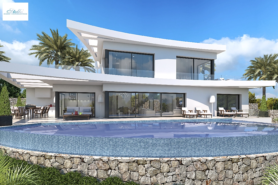 villa en Denia en vente, construit 317 m², aire acondicionado, terrain 1400 m², 3 chambre, 4 salle de bains, piscina, ref.: UM-UV-SOROLLA-6