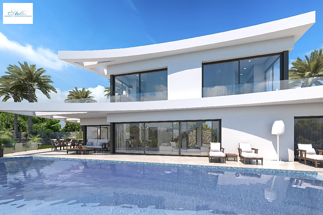 villa en Denia en vente, construit 317 m², aire acondicionado, terrain 1400 m², 3 chambre, 4 salle de bains, piscina, ref.: UM-UV-SOROLLA-7