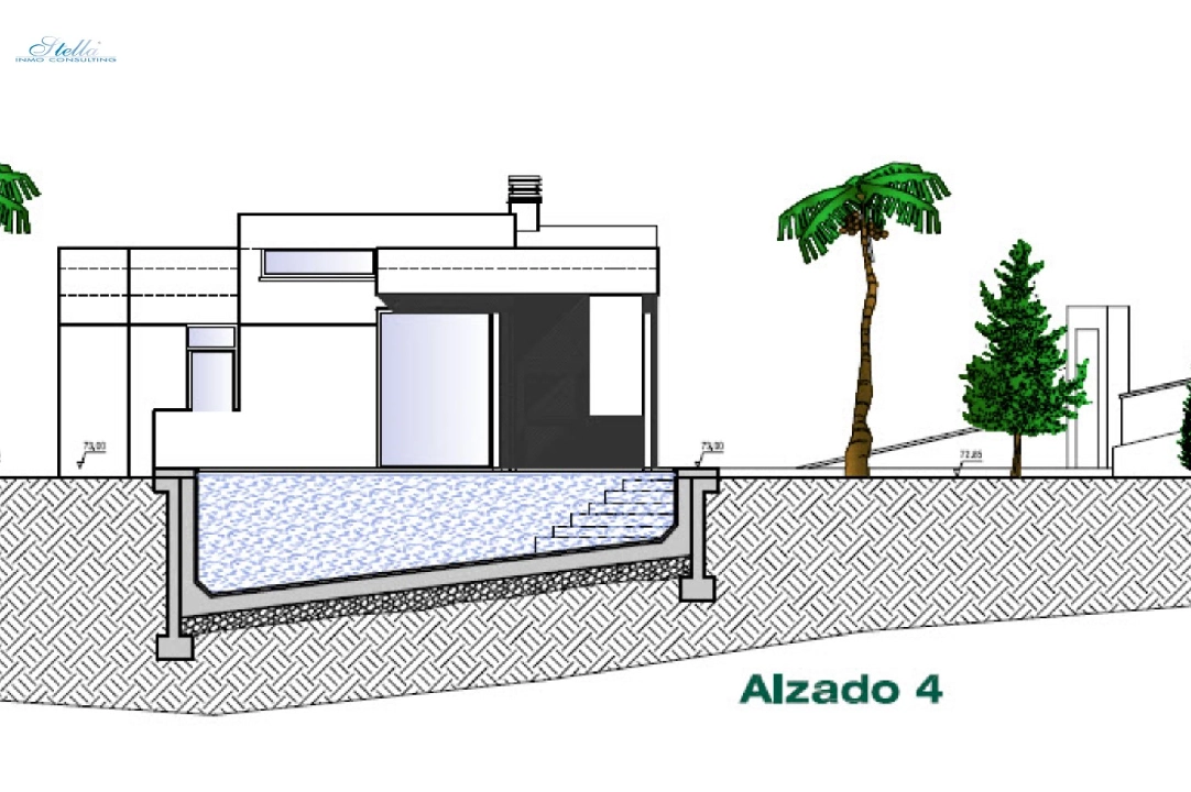 villa en Benissa(Fanadix) en vente, construit 285 m², aire acondicionado, terrain 800 m², 3 chambre, 2 salle de bains, ref.: BP-3378BEN-10