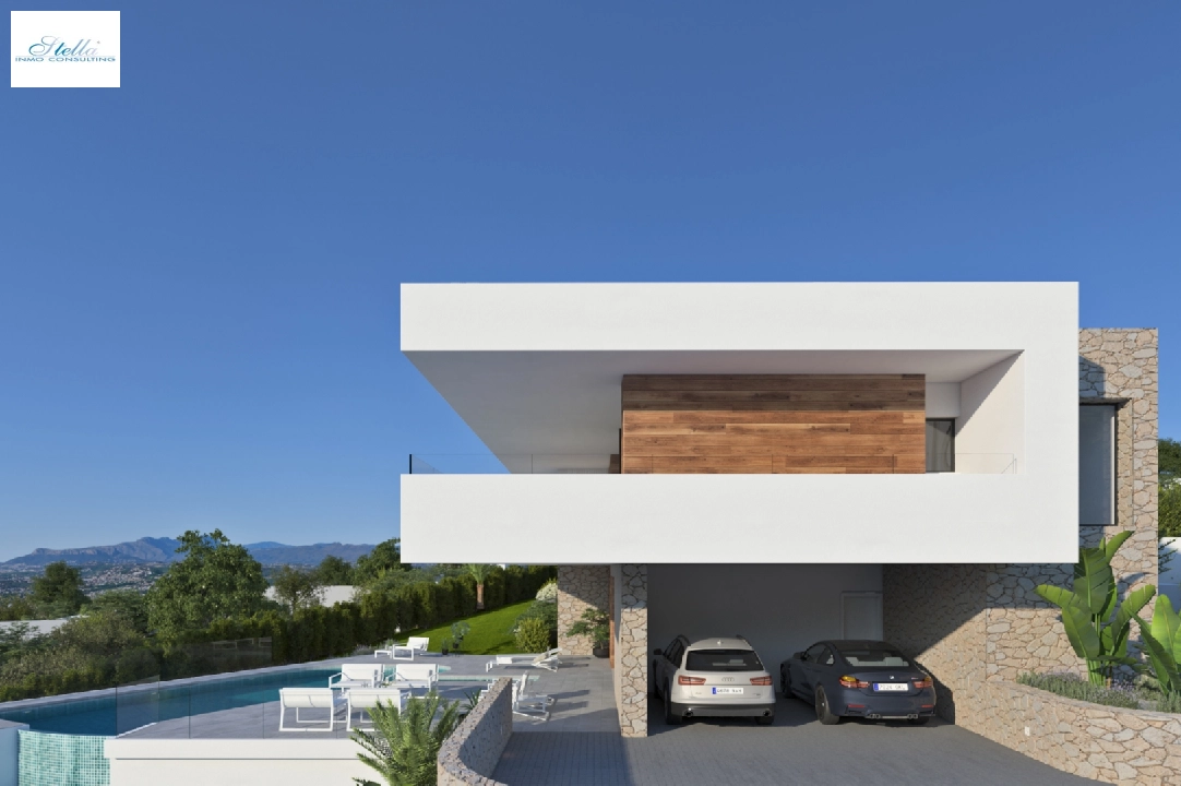 villa en Cumbre del Sol(Residencial Plus Jazmines) en vente, construit 183 m², terrain 963 m², 3 chambre, 4 salle de bains, piscina, ref.: VA-AJ063-3