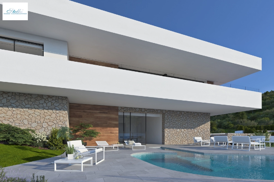 villa en Cumbre del Sol(Residencial Plus Jazmines) en vente, construit 183 m², terrain 963 m², 3 chambre, 4 salle de bains, piscina, ref.: VA-AJ063-4
