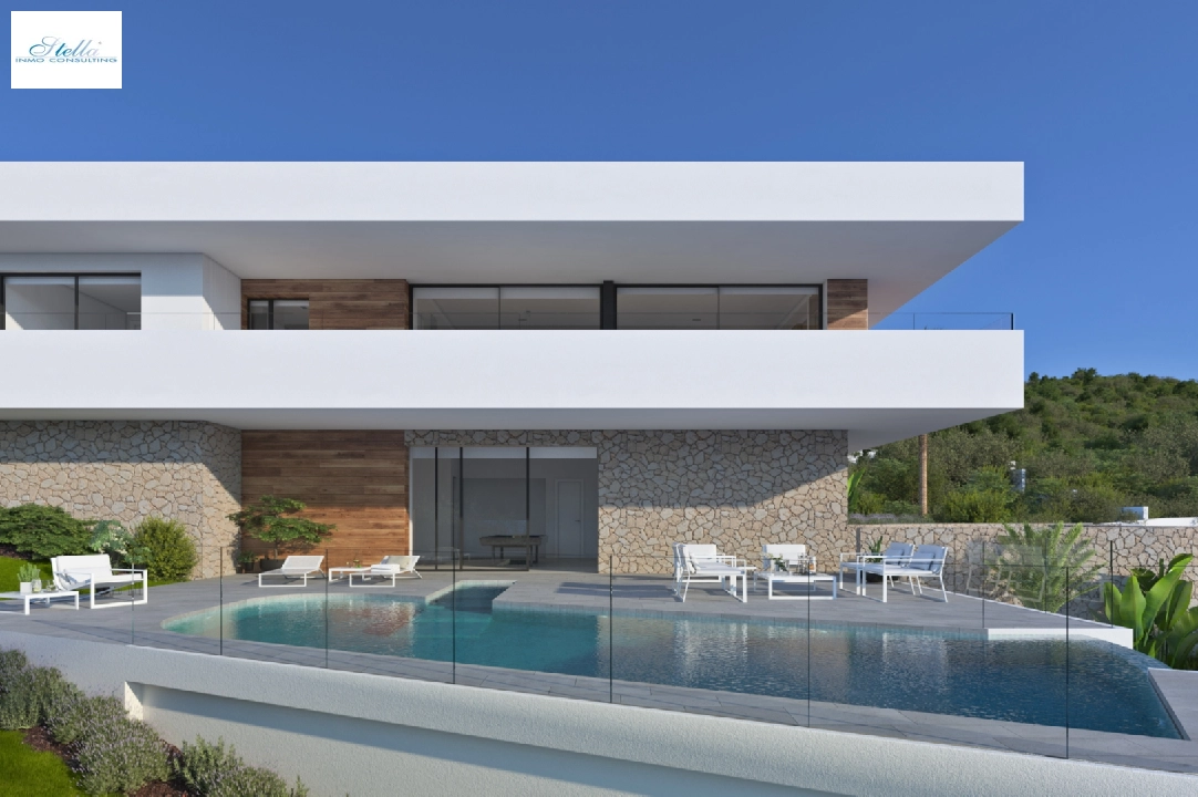 villa en Cumbre del Sol(Residencial Plus Jazmines) en vente, construit 183 m², terrain 963 m², 3 chambre, 4 salle de bains, piscina, ref.: VA-AJ063-5