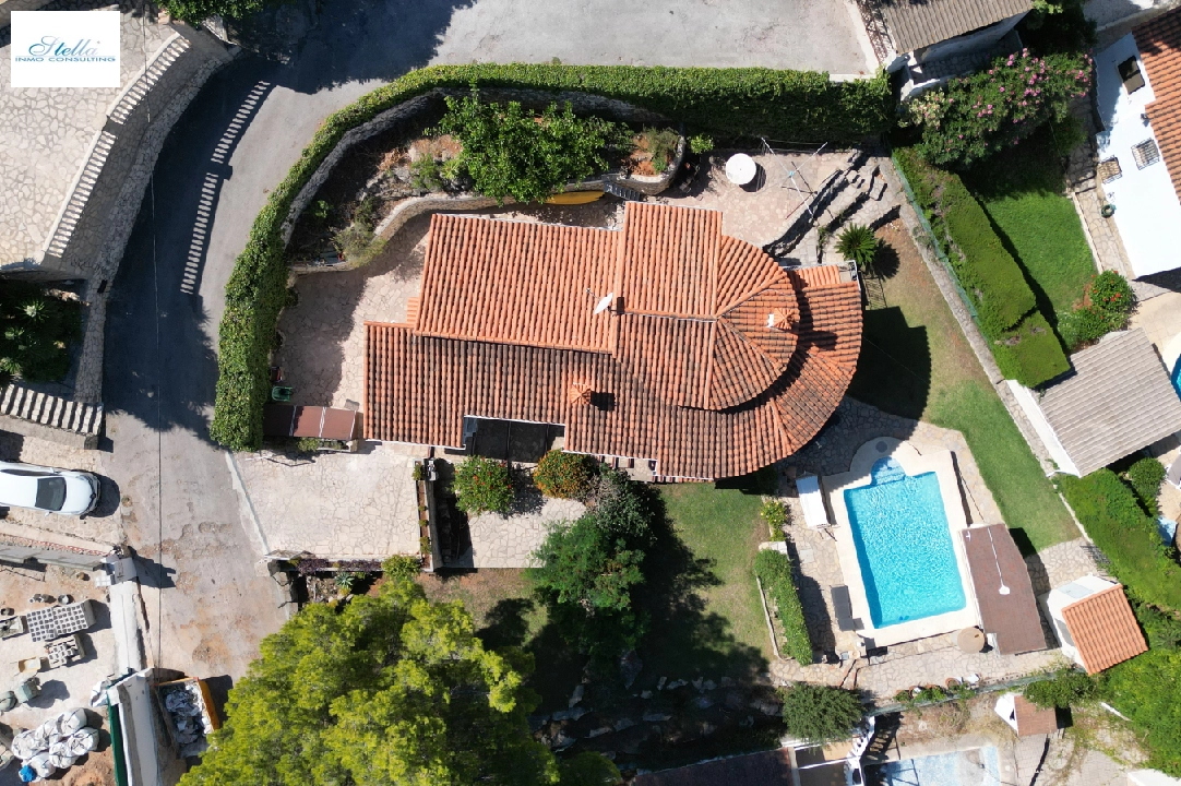 villa en Denia en location de vacances, construit 140 m², ano de construccion 1990, estado bien cuidado, + KLIMA, aire acondicionado, terrain 800 m², 3 chambre, 3 salle de bains, piscina, ref.: T-0423-24