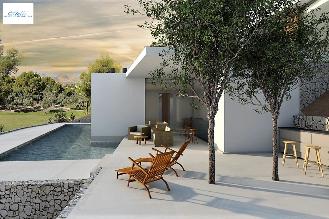 villa en Altea(Altea La Vella) en vente, construit 389 m², aire acondicionado, terrain 1170 m², 4 chambre, 3 salle de bains, ref.: BP-6084ALT-5