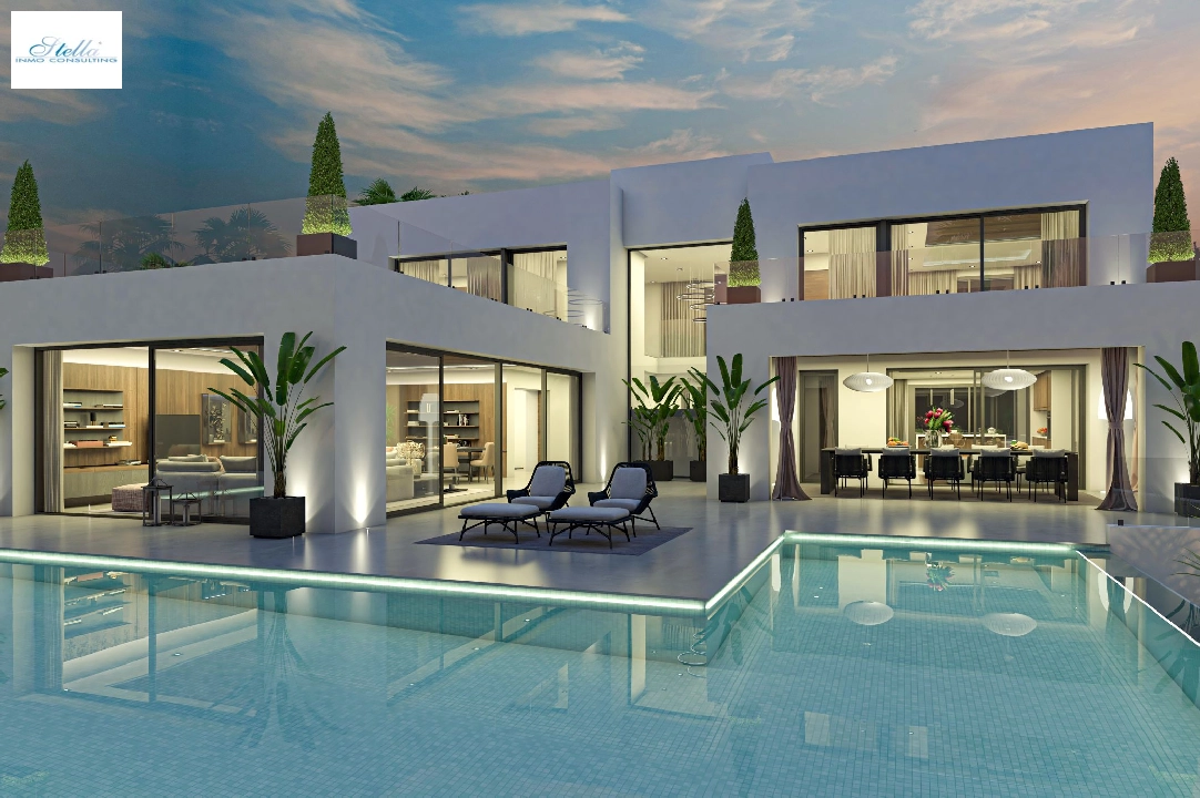villa en Denia en vente, construit 907 m², aire acondicionado, terrain 3000 m², 8 chambre, 8 salle de bains, piscina, ref.: UM-UV-IRINA-2