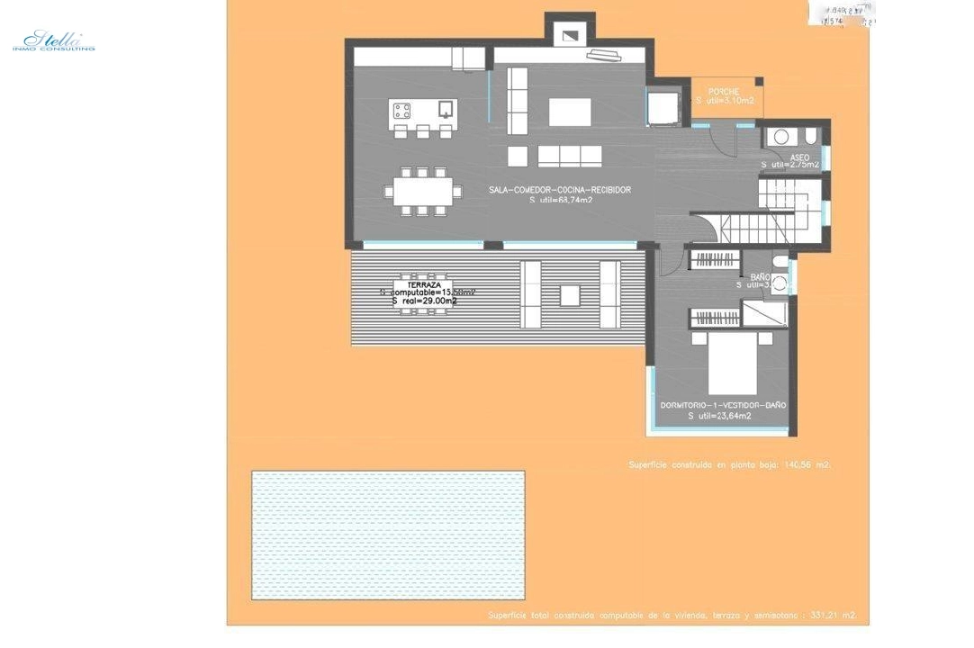 villa en Benissa en vente, construit 250 m², terrain 1056 m², 4 chambre, 3 salle de bains, piscina, ref.: COB-3096-5