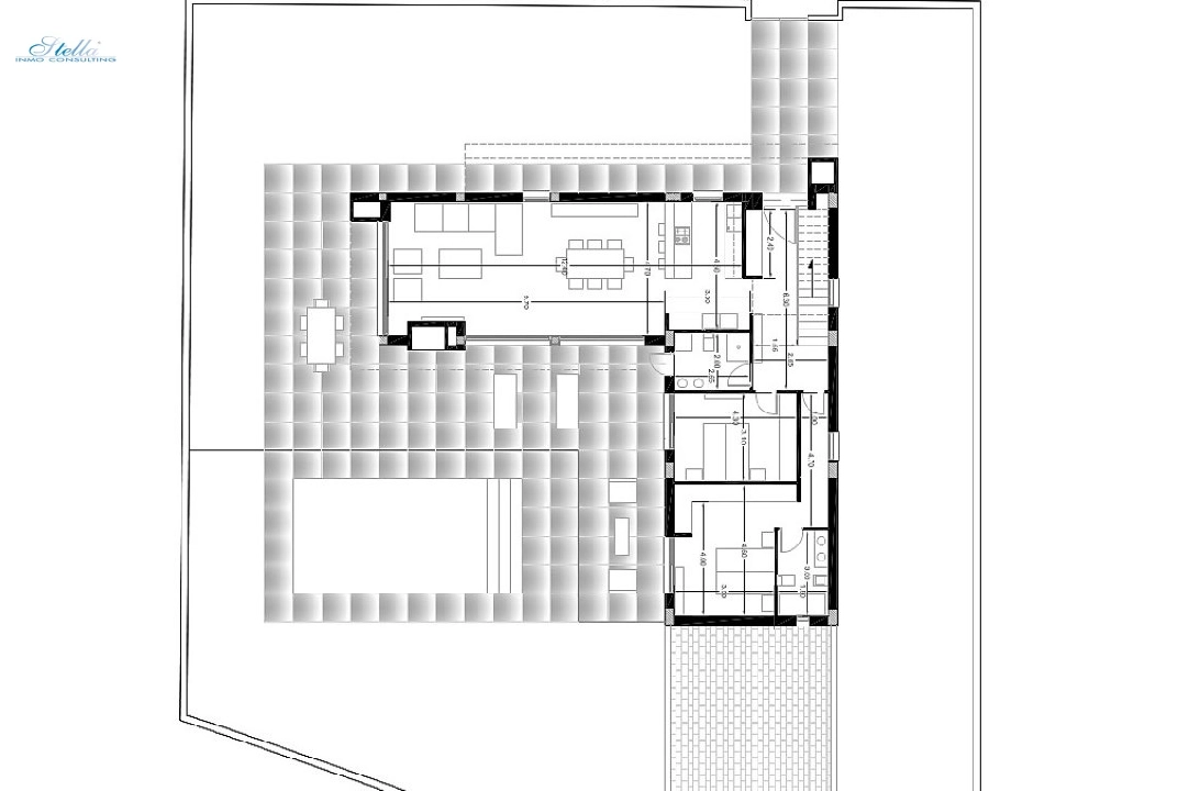 villa en Calpe(Ortenbach) en vente, construit 325 m², aire acondicionado, terrain 800 m², 4 chambre, 4 salle de bains, ref.: BP-6160CAL-12