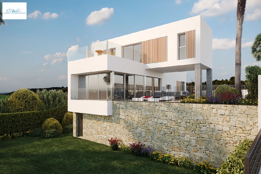 villa en Algorfa en vente, construit 298 m², estado nuevo, aire acondicionado, terrain 317 m², 4 chambre, 3 salle de bains, piscina, ref.: HA-ARN-105-E01-1