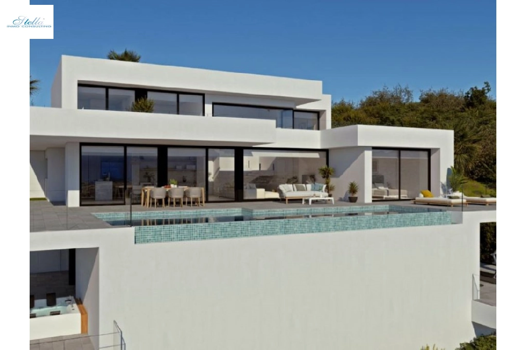 villa en Benitachell(Cumbre del Sol) en vente, construit 783 m², aire acondicionado, terrain 1087 m², 4 chambre, 4 salle de bains, ref.: BP-6232BELL-6