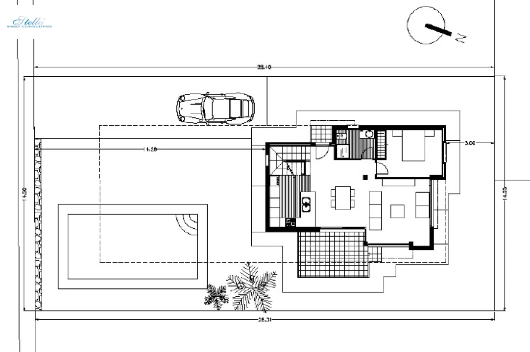villa en Denia-La Sella en vente, construit 150 m², aire acondicionado, terrain 326 m², 3 chambre, 2 salle de bains, ref.: BP-3422SEL-3