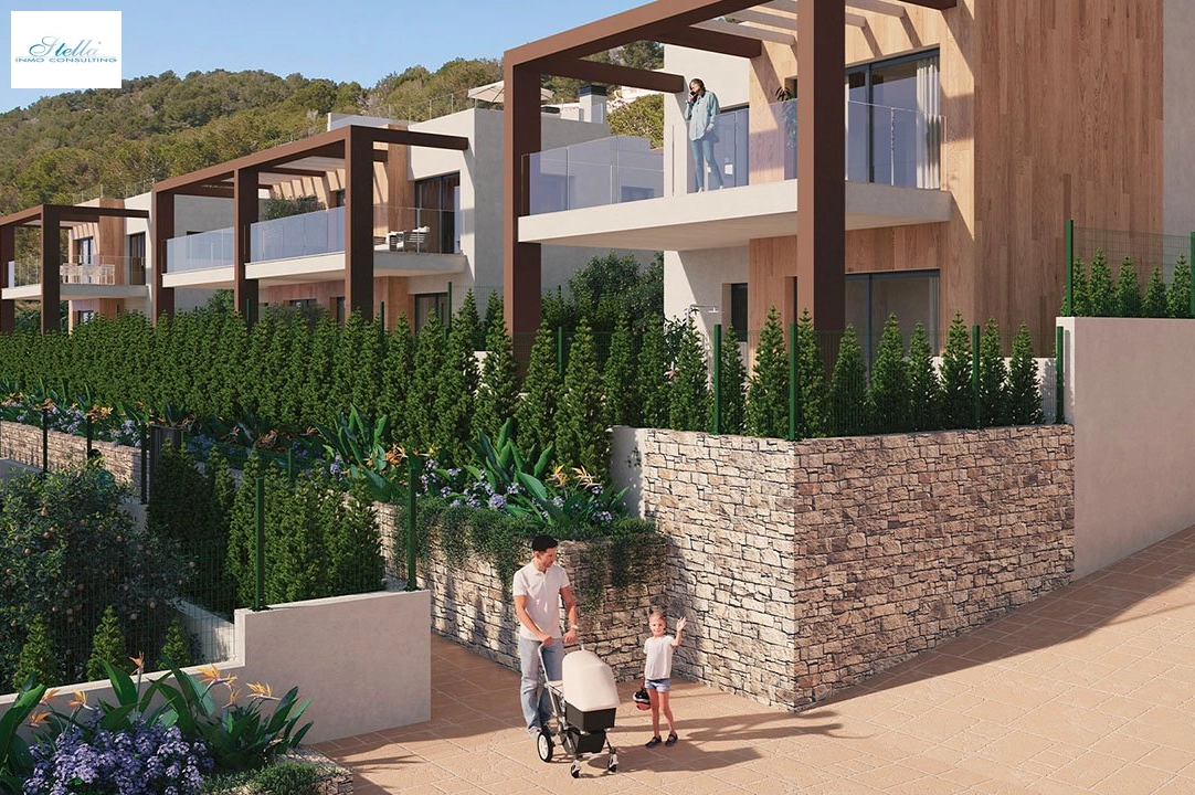 apartamento en la planta superior en Font de Sa Cala en vente, construit 138 m², estado nuevo, aire acondicionado, 3 chambre, 2 salle de bains, piscina, ref.: HA-MLN-160-A02-1