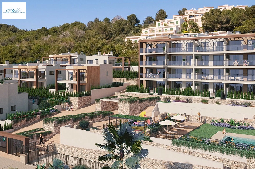 apartamento en la planta superior en Font de Sa Cala en vente, construit 138 m², estado nuevo, aire acondicionado, 3 chambre, 2 salle de bains, piscina, ref.: HA-MLN-160-A02-4