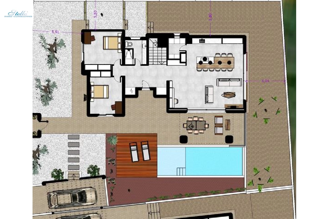 villa en Benidorm(La Nucia) en vente, construit 387 m², terrain 603 m², 3 chambre, 2 salle de bains, ref.: BP-3429NUC-32