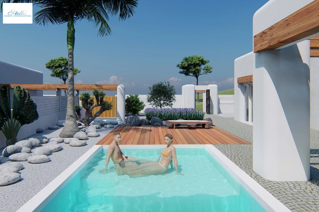villa en Benidorm(La Nucia) en vente, construit 387 m², terrain 603 m², 3 chambre, 2 salle de bains, ref.: BP-3429NUC-8