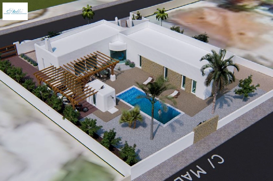 villa en Polop(Alfaz del Pi) en vente, construit 436 m², terrain 800 m², 3 chambre, 2 salle de bains, ref.: BP-3431ALF-4