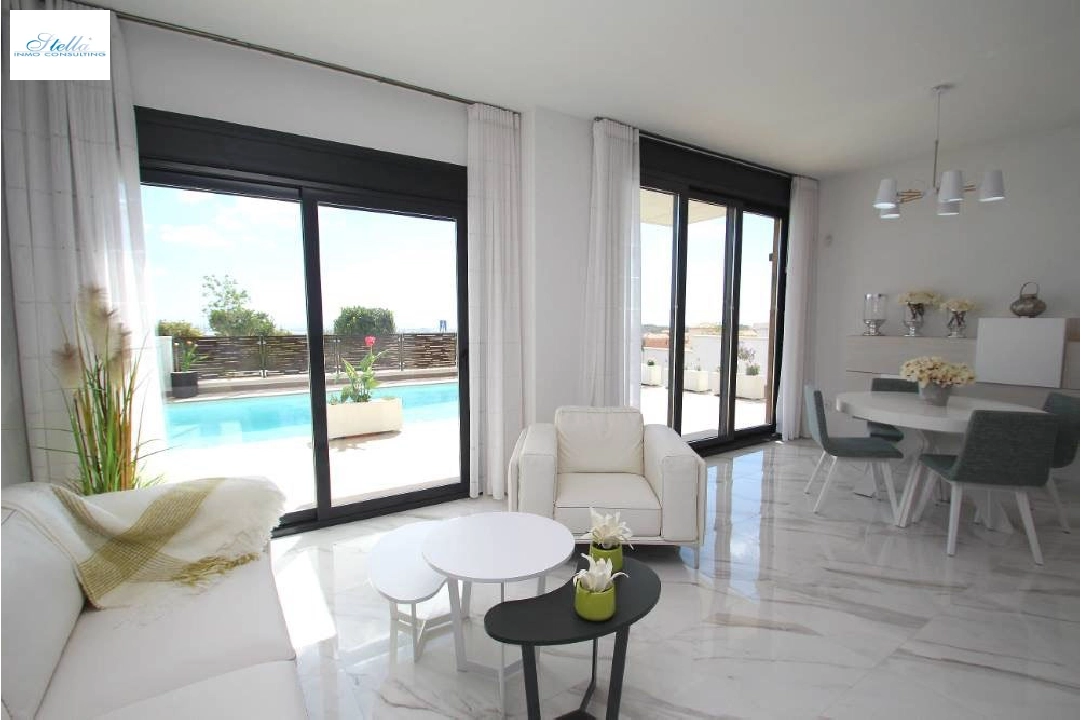 villa en Dehesa de Campoamor en vente, construit 168 m², estado nuevo, terrain 500 m², 3 chambre, 2 salle de bains, piscina, ref.: HA-DCN-100-E10-13