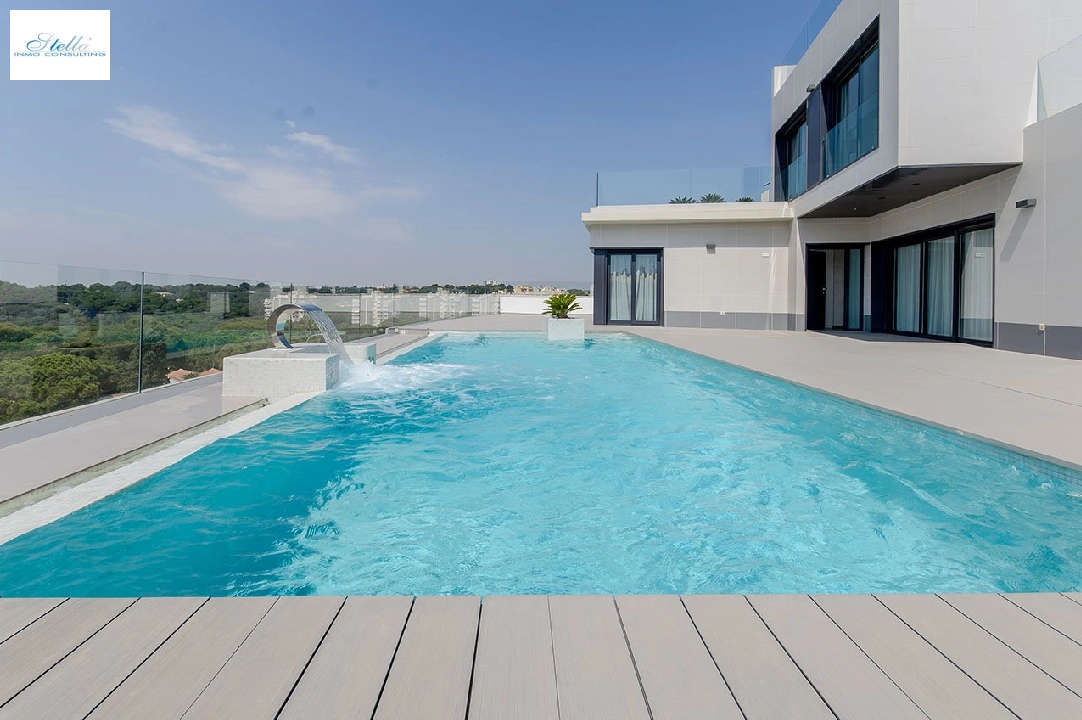 villa en Dehesa de Campoamor en vente, construit 318 m², estado nuevo, terrain 500 m², 3 chambre, 3 salle de bains, piscina, ref.: HA-DCN-100-E13-3