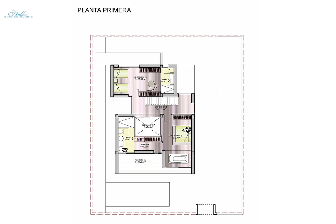 villa en Dehesa de Campoamor en vente, construit 307 m², estado nuevo, terrain 500 m², 4 chambre, 4 salle de bains, piscina, ref.: HA-DCN-100-E15-10