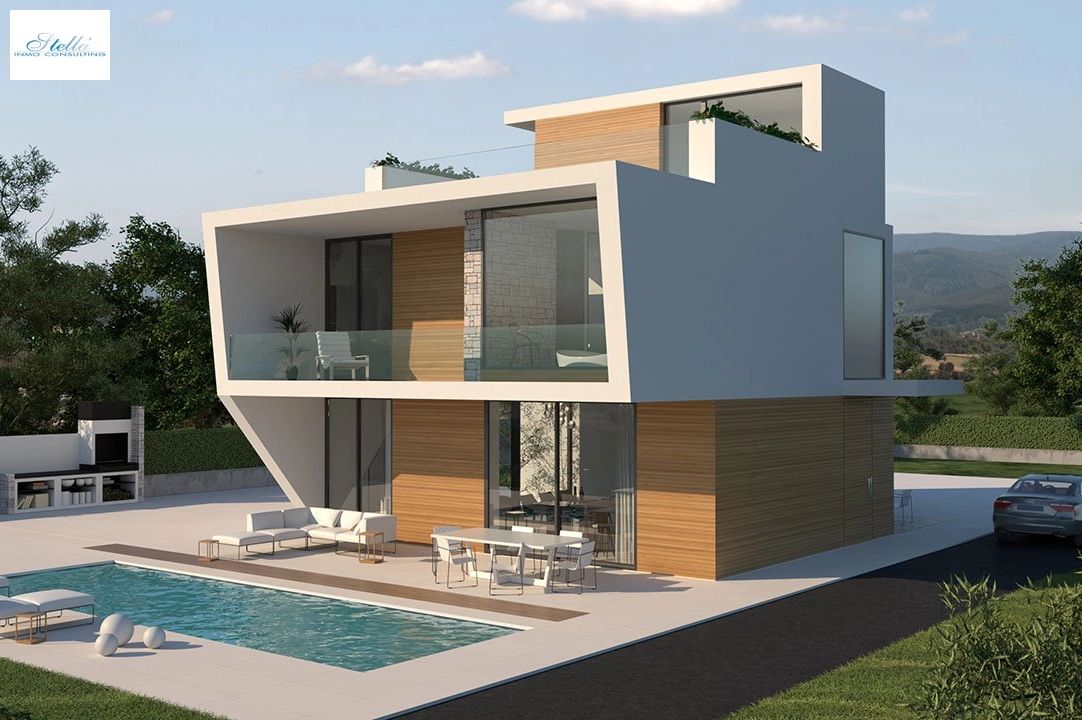 villa en Dehesa de Campoamor en vente, construit 307 m², estado nuevo, terrain 500 m², 4 chambre, 4 salle de bains, piscina, ref.: HA-DCN-100-E15-2