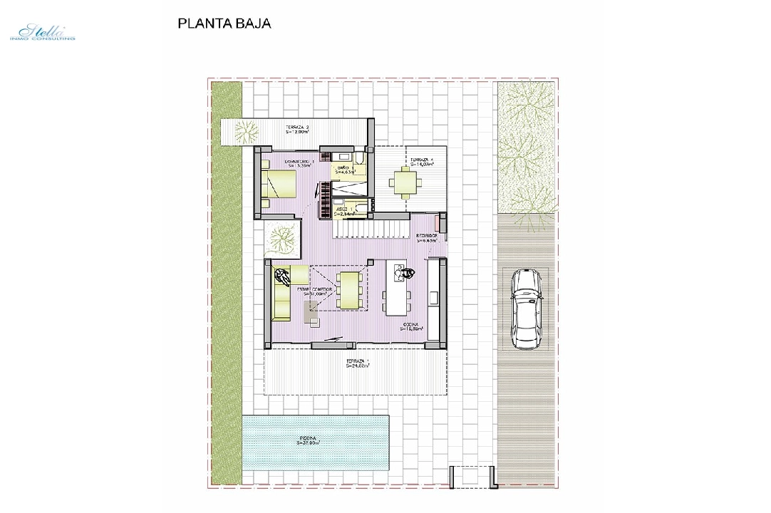 villa en Dehesa de Campoamor en vente, construit 307 m², estado nuevo, terrain 500 m², 4 chambre, 4 salle de bains, piscina, ref.: HA-DCN-100-E15-9